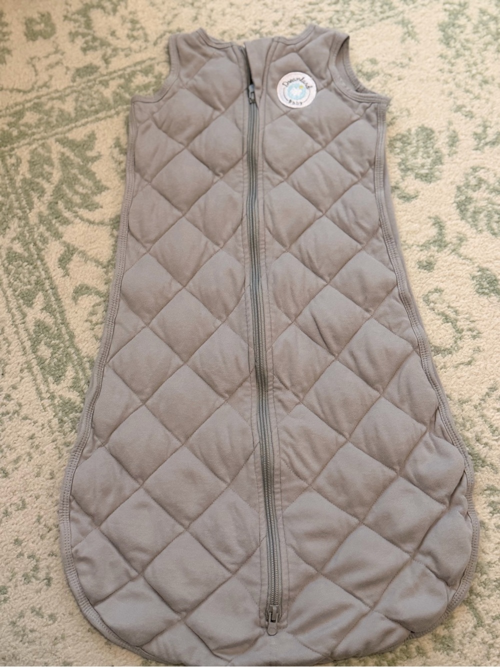 Dreamland Gray Quilted Baby Sleep Sack